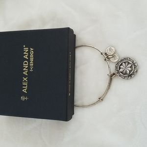 Alex and Ani Compass bracelet with box